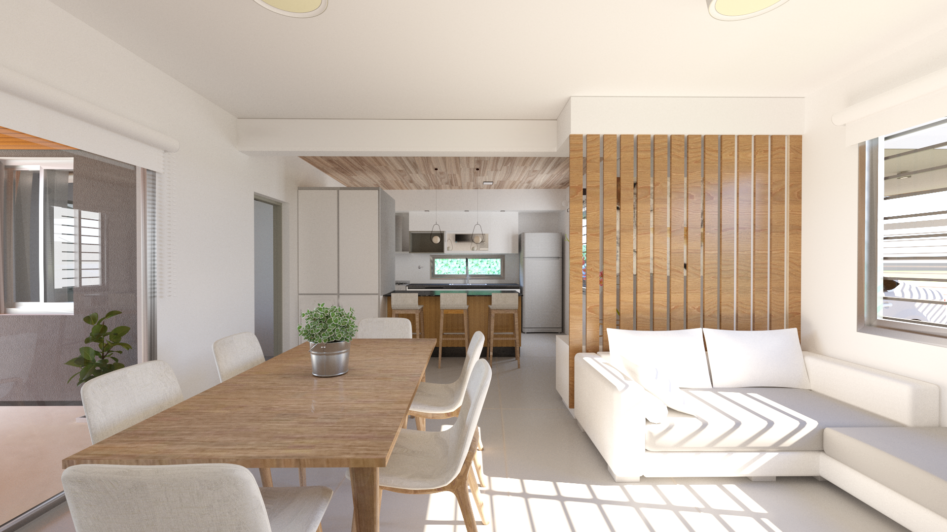 Casa Litoral render interior